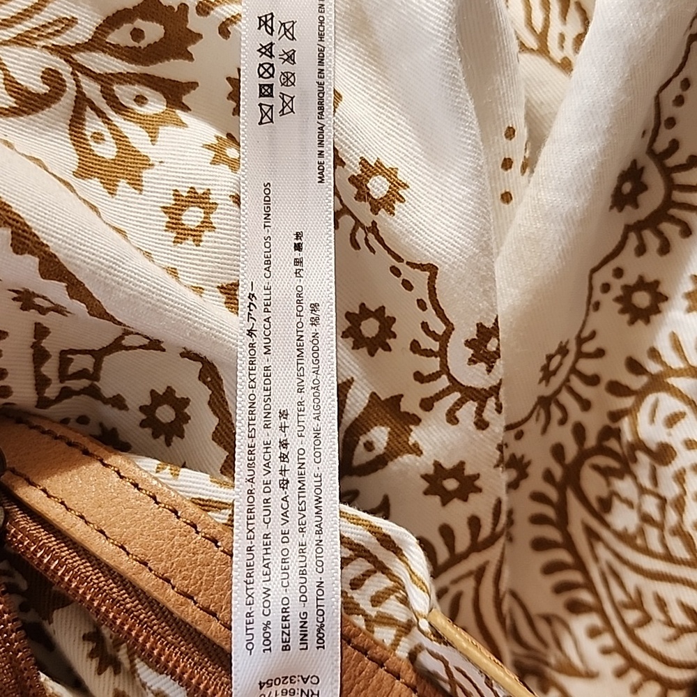 We The Free Sabine Slouchy Bag Washed Toffee Color - Picture 11 of 11